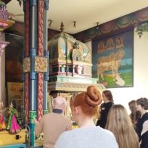 Besuch des hinduistischen Tempels